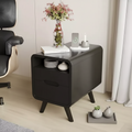 Table d'appoint courbée moderne