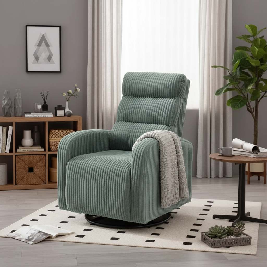 Fauteuil à bascule pivotant