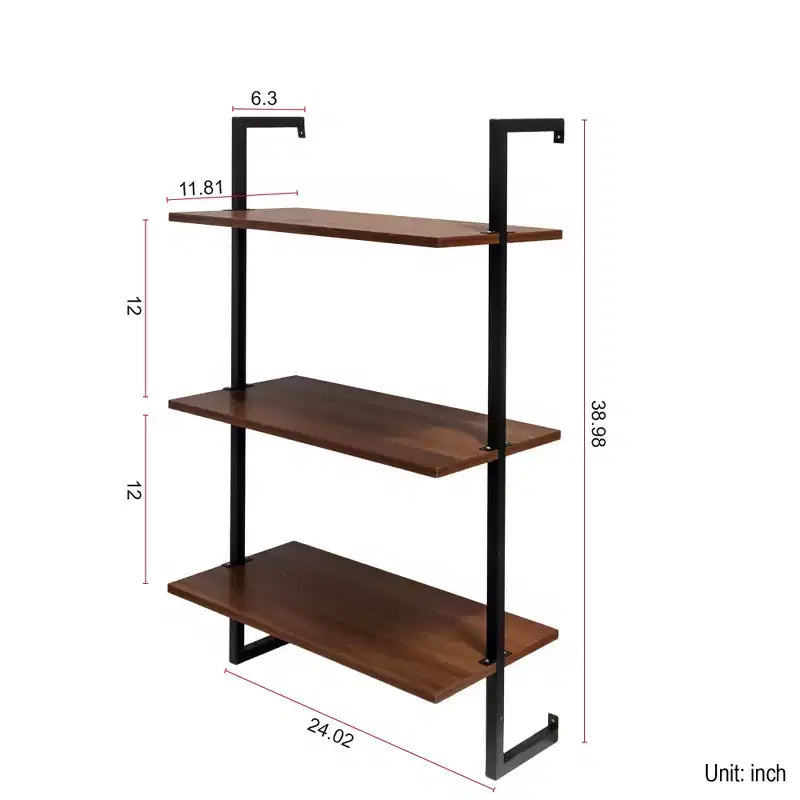 GDFStudio Sian Modern 2-Tier and 3-Tier Metal Bathroom Storage Shelves
