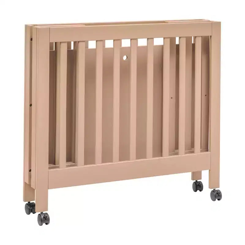 Babyletto Origami Mini Portable Folding Crib with Wheels