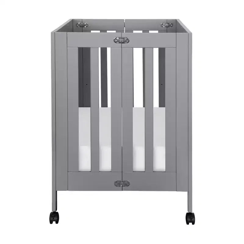Babyletto Origami Mini Portable Folding Crib with Wheels