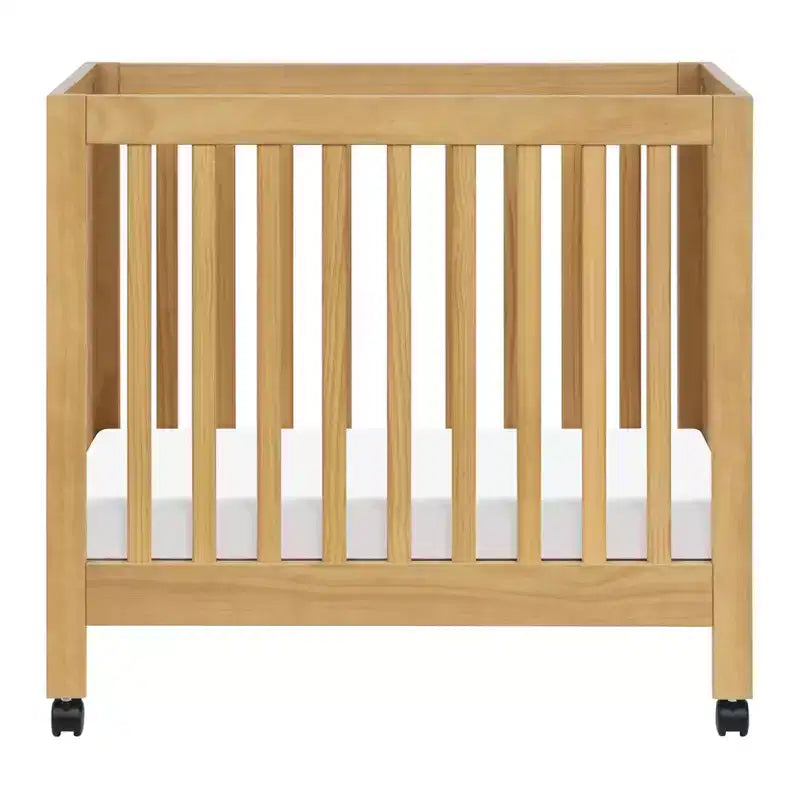 Babyletto Origami Mini Portable Folding Crib with Wheels