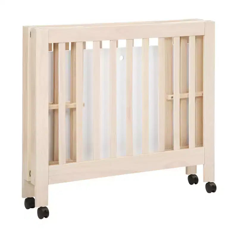 Babyletto Origami Mini Portable Folding Crib with Wheels