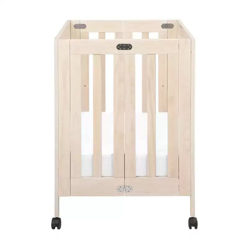 Babyletto Origami Mini Portable Folding Crib with Wheels