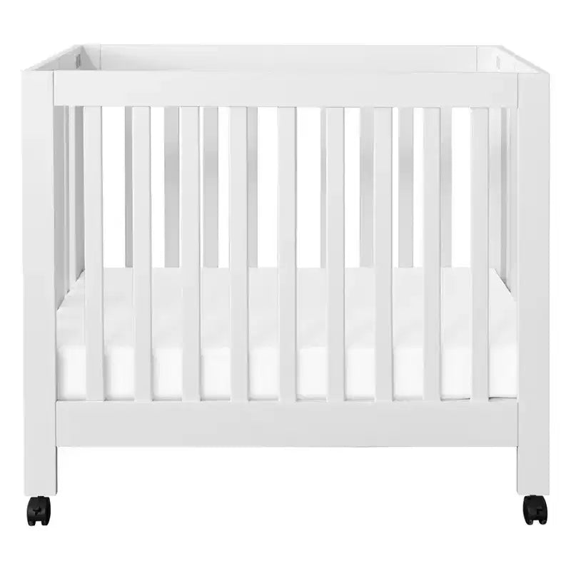 Babyletto Origami Mini Portable Folding Crib with Wheels