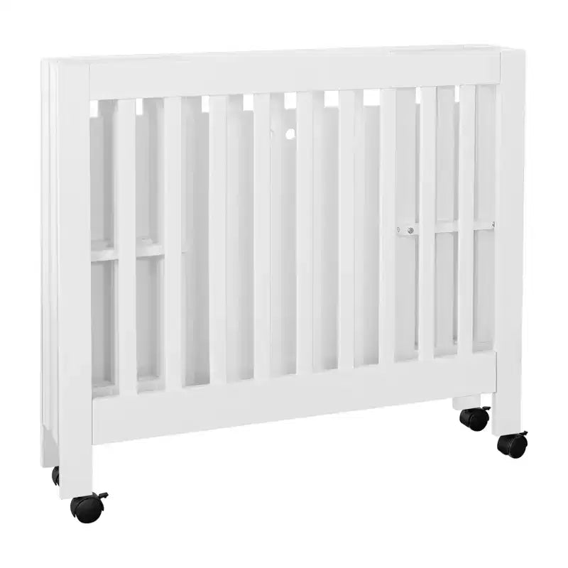 Babyletto Origami Mini Portable Folding Crib with Wheels