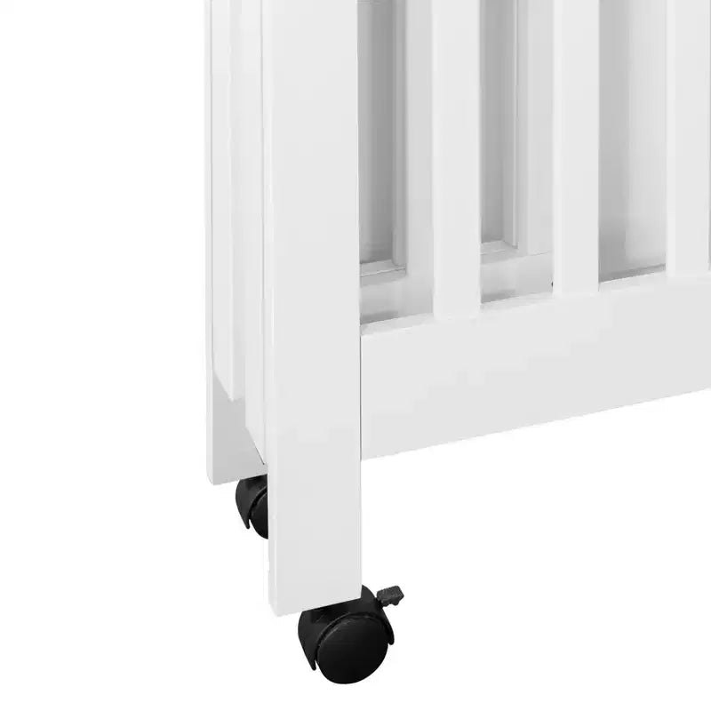 Babyletto Origami Mini Portable Folding Crib with Wheels