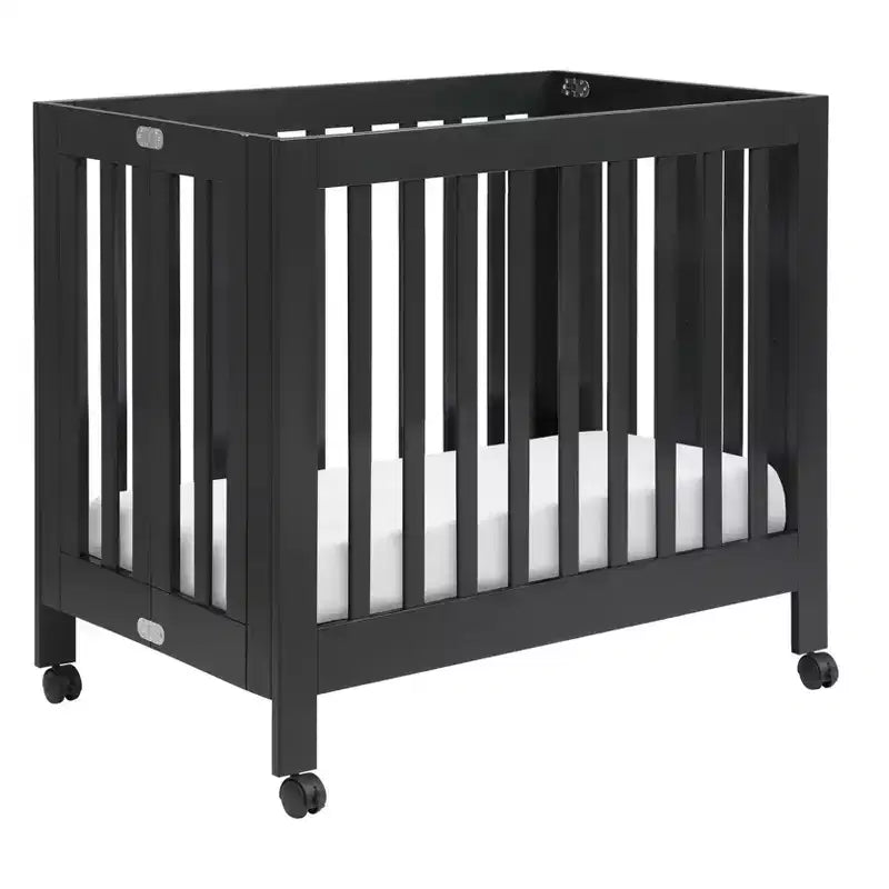 Babyletto Origami Mini Portable Folding Crib with Wheels