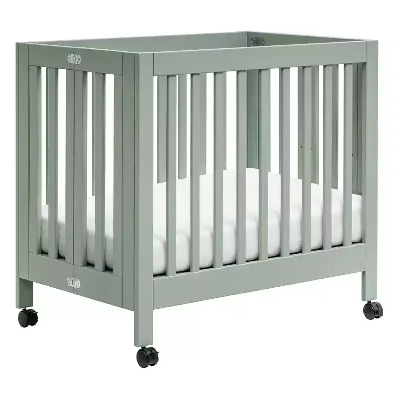 Babyletto Origami Mini Portable Folding Crib with Wheels